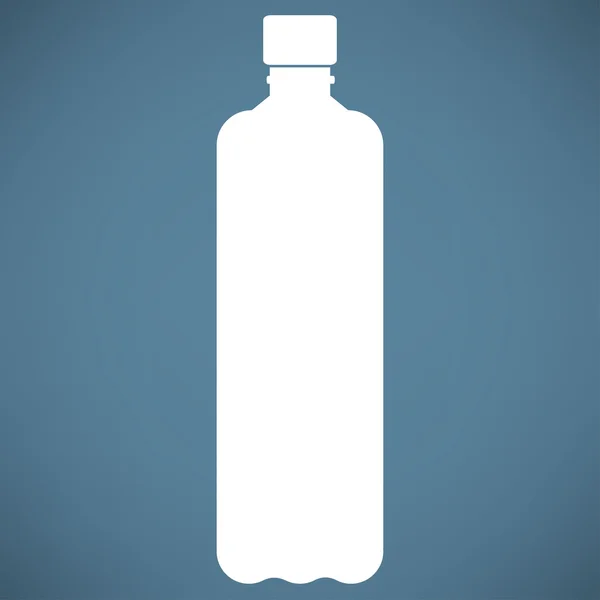 Значок бутылки с водой — стоковый вектор