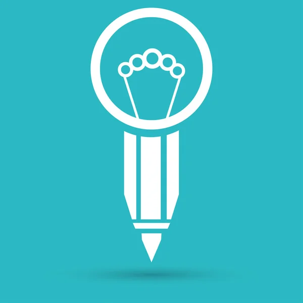 Icono de idea creativa — Vector de stock