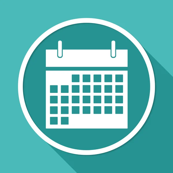 Calendario, pianificazione Icona — Vettoriale Stock