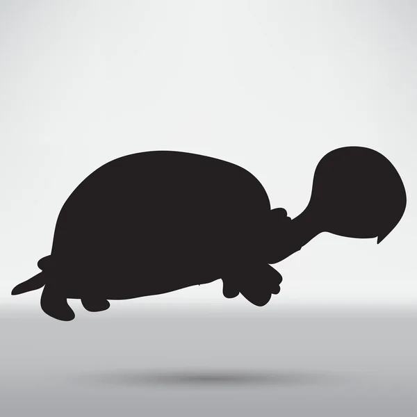 Χελώνα, ζώων εικονίδιο — Διανυσματικό Αρχείο