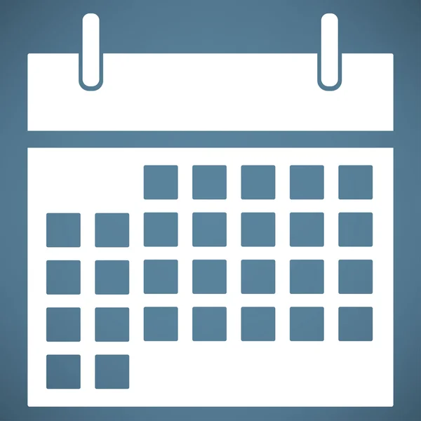 Kalender, planning pictogram — Stockvector