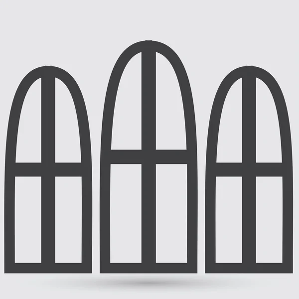 Windows, ícone de arquitetura — Vetor de Stock