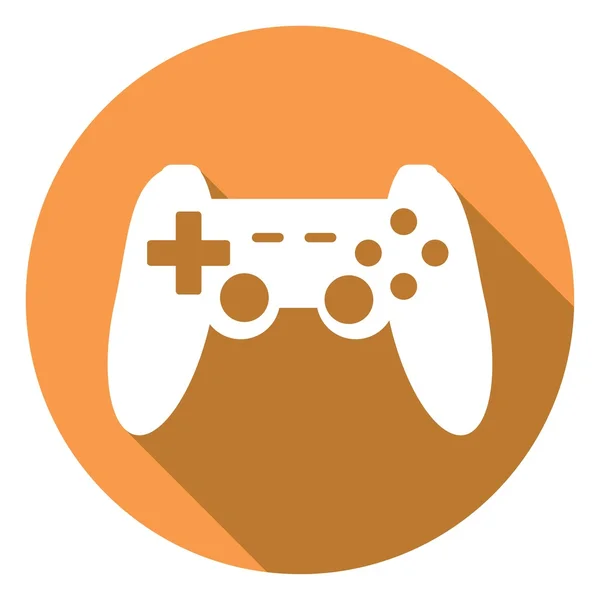 Juego joypad icono — Vector de stock