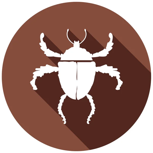 Pictogram van bug, insect — Stockvector