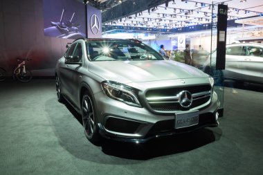 Nonthaburi - Mart 23: Yeni Mercedes Benz Gla İç Tasarım 