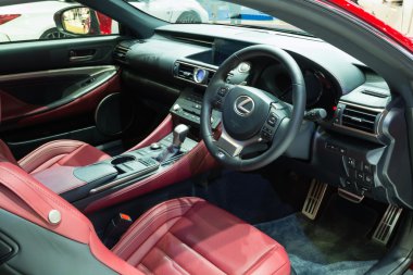 Nonthaburi - Mart 23: Yeni Lexus Rc 200t İç Tasarım d