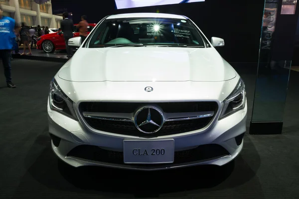 Nonthaburi-23 marca: Projektowanie wnętrz nowego Mercedes Benz CLA — Zdjęcie stockowe