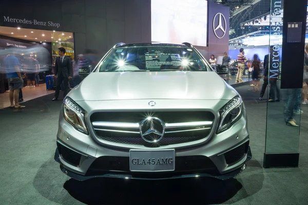 NONTHABURI - MARCH 23: Interior Design of NEW Mercedes Benz GLA — Stock Photo, Image