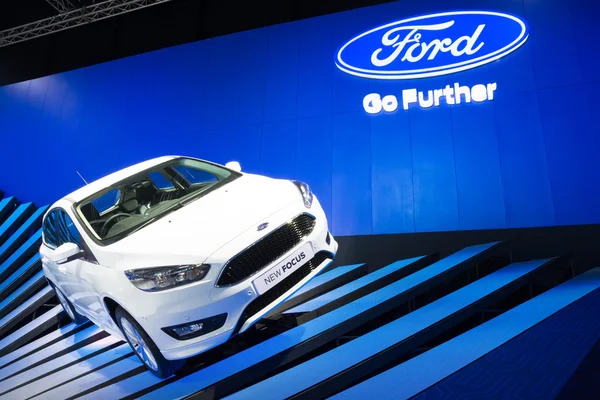 NONTHABURI - MARCH 23: NEW Ford focus 2016 on display at The 37t — Stock Photo, Image