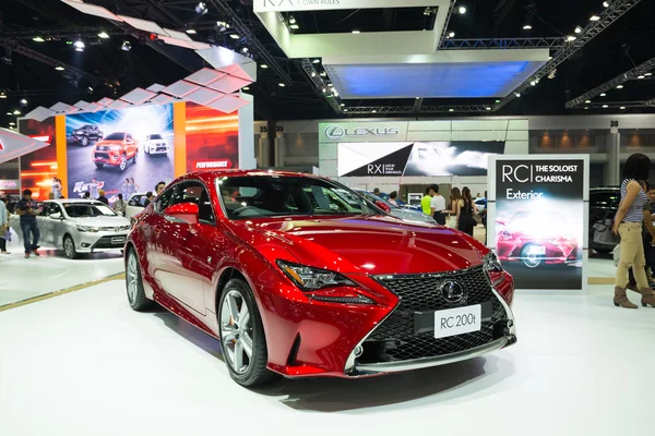 NONTHABURI - MARCH 23: NEW Lexus RC 200t on display at The 37th — Stockfoto