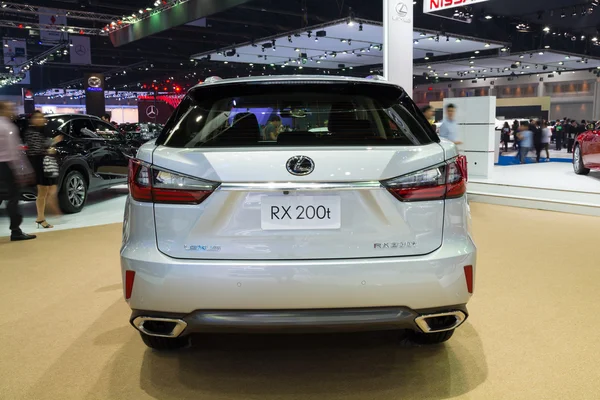 NONTHABURI - MARCH 23: NEW Lexus RX 200t on display at The 37th — Stock Photo, Image