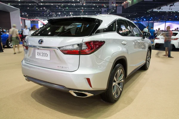 Nonthaburi - 23 mars: inredning nya Lexus Rx 200t på disp — Stockfoto