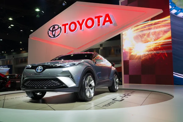 NONTHABURI - MARCH 23: NEW Toyota CH-R Concept on display at The — Stok fotoğraf