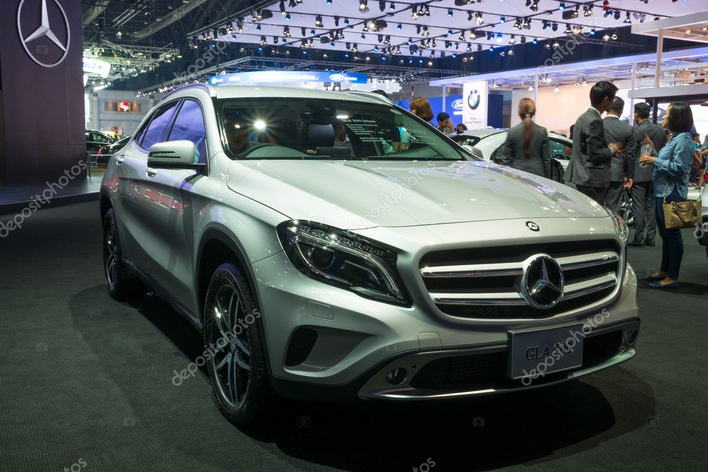 NONTHABURI - MARCH 23: Interior Design of NEW Mercedes Benz GLA ... NONTHABURI - MARCH 23: Interior Design of NEW Mercedes Benz GLA ...