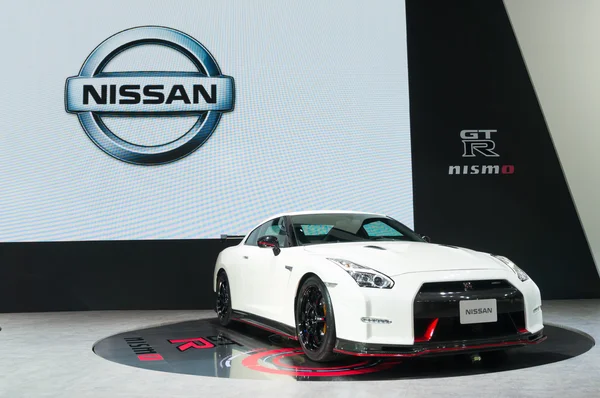 NONTHABURI - 23 DE MARZO: Nissan GTR Nismo en exhibición en el 37º B — Foto de Stock