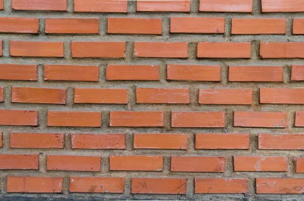 Rote Ziegelsteinwand Textur Hintergrund — Stockfoto