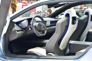 Nonthaburi - 1 Aralık: iç tasarım Subaru Viziv kavramının