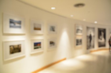 Bulanık veya bulanıklık Müzesi arka plan ve Sanat Galerisi
