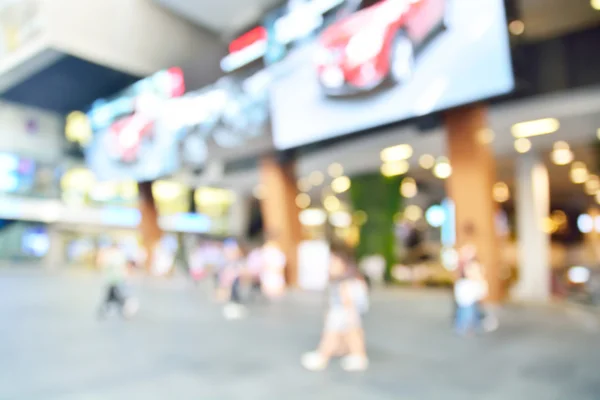 Blur or Defocus image of People Walking in the Shopping Street — Stock Photo, Image