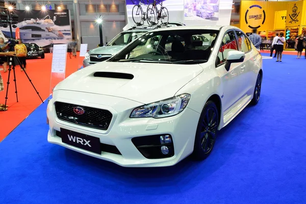 BANGKOK - 26 mars : Nouveau Subaru WRX à l'affiche à la 36e Bangkok I — Photo