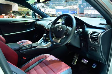 BANGKOK - March 26 : Passenger Room design of Lexus NX 300h, Lux