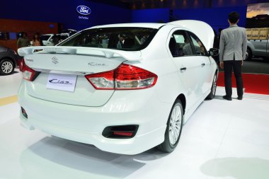 Bangkok - 26 Mart: Suzuki Ciaz, kompakt Sedan araç, DISP