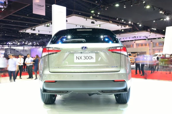 Bangkok - 26 Mart: Lexus Nx 300h, Hybrid Suv araç, Displ