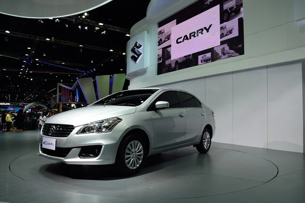 BANGKOK - March 26 : Suzuki Ciaz, Compact Sedan vehicle, on DisP — Stock Photo, Image