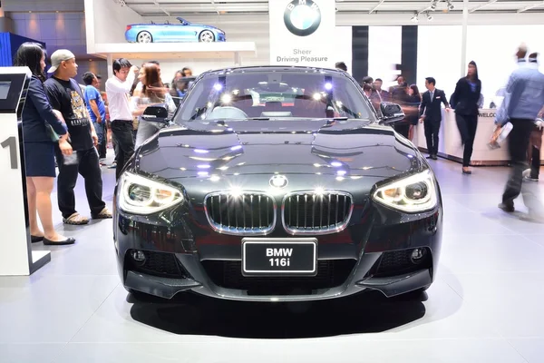 BANGKOK - 26 mars : BMW 116i à l'affiche à la 36e Bangkok Interna — Photo