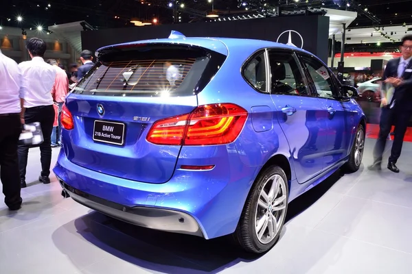 BANGKOK - March 26 : BMW 218i Active Tourer on DisPlay at 36th Bangkok International Motor Show on March 26, 2015 in Bangkok, Thailand. — Stock Photo, Image