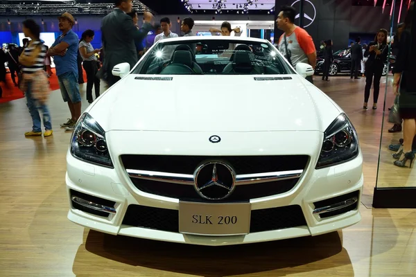 BANGKOK - March 26 : Mercedes Benz SLK 200 Carbon Look, Sport co — Stock Photo, Image