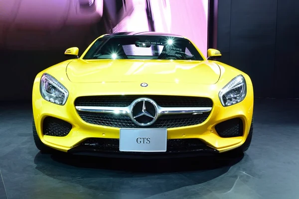 BANGKOK - 26 de marzo: Mercedes Benz AMG-GTS en exhibición en el 36º Ba —  Fotos de Stock