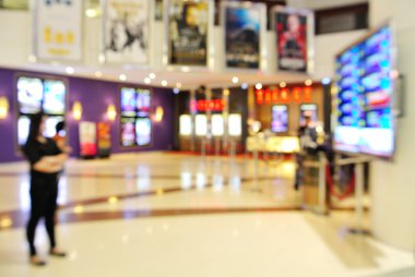 Bulanıklık bulanıklık arka plan, insanları bekleyen için katılmak film Th
