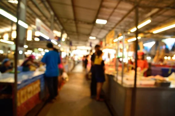 Oskärpa eller Defocus bakgrund av lokala och traditionella marknaden — Stockfoto