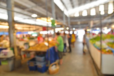 Bulanıklaştırma veya yerel veya geleneksel Pazar arka plan bulanıklık