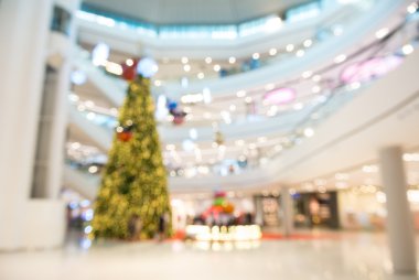 Bulanık soyut veya alışveriş merkezi bedeni ile arka plan bulanıklık
