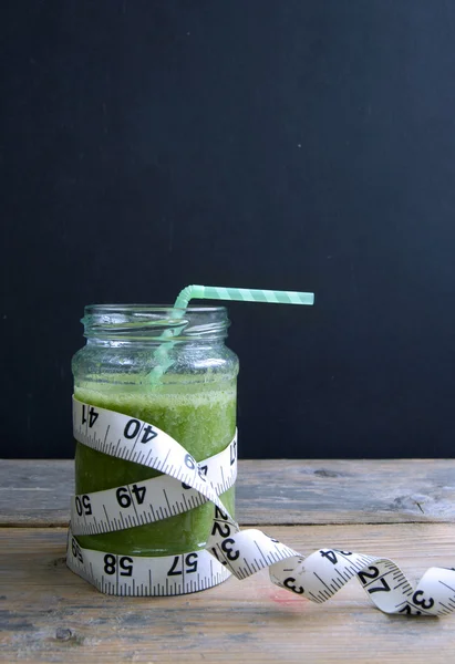 Grön grönsak smoothie — Stockfoto