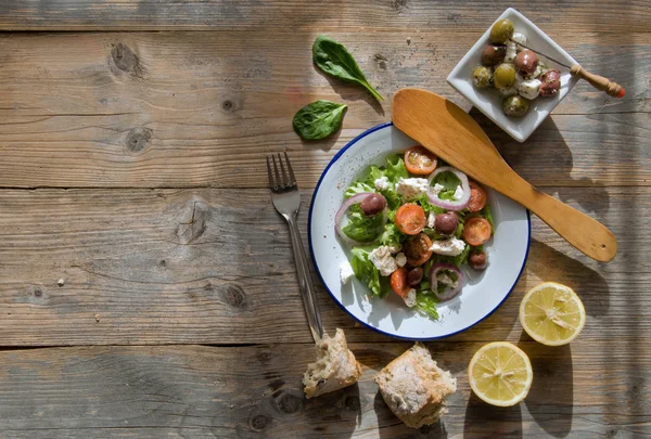 Ensalada griega mediterránea — Foto de Stock