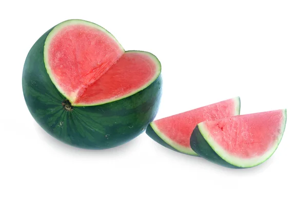 Verse watermeloen gesneden — Stockfoto