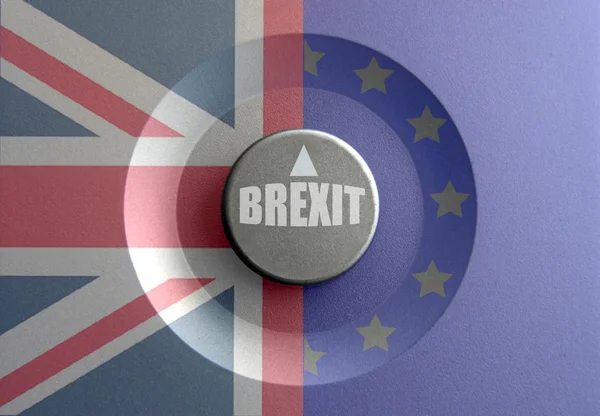 Brexit concepto de línea —  Fotos de Stock