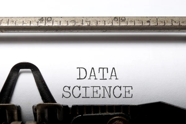 Data science concept art — Stock Photo, Image