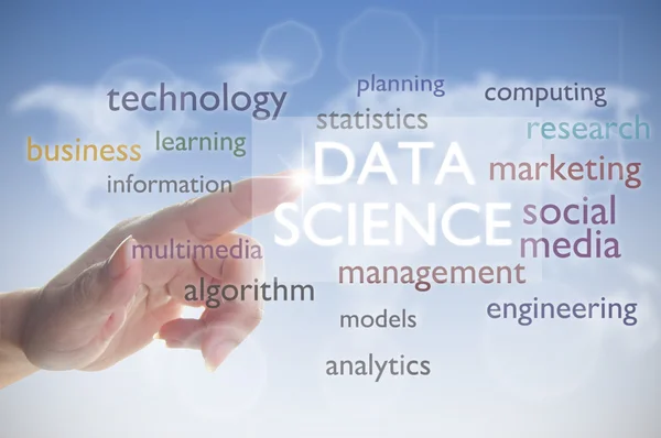 Data science Begreppskonst — Stockfoto