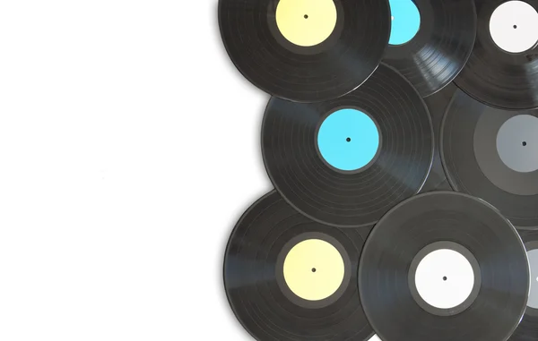 Muziek Vinyl records — Stockfoto