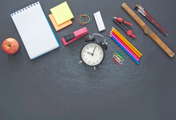 Istruzione articoli di cancelleria accessori — Foto Stock