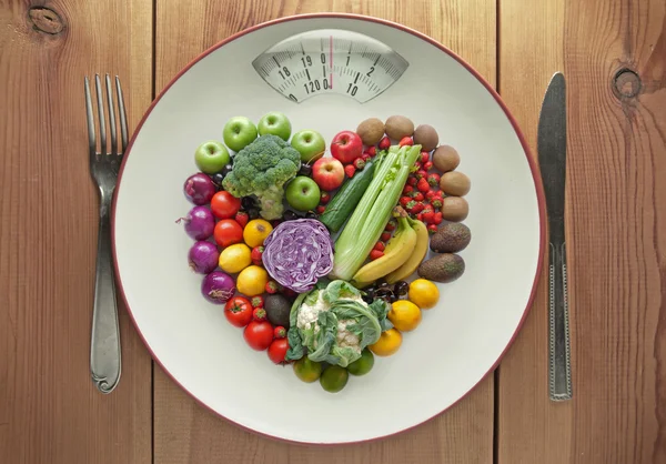 Grüne gesunde Ernährung — Stockfoto