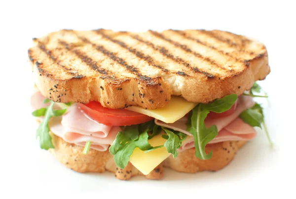 Sandwich de delicatessen a la plancha — Foto de Stock