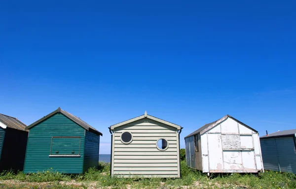 Strandhütten — Stockfoto