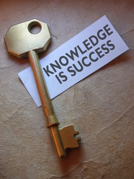 Kunskap är framgång — Stockfoto