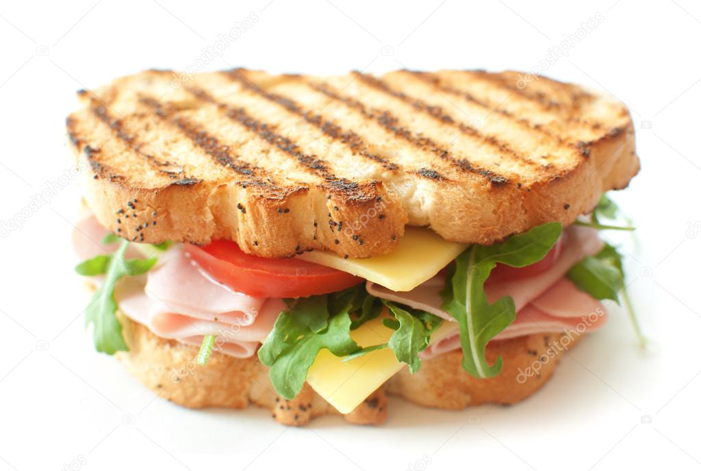 Grilled deli sandwich