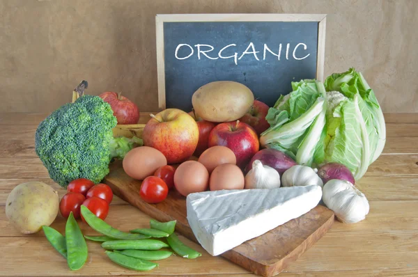 Органічні продукти — стокове фото